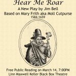 New Play Reading: Hear Me Roar on March 14, 2024
